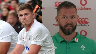 Andy Farrell blasts the 'disgusting' treatment of his son Owen Farrell