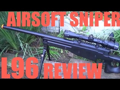 Double Eagle L96  Airsoft Gun Review (Type 96 APS2, Shadow Op Master)
