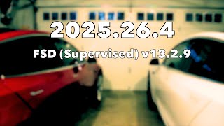 Tesla Software Update FSD Supervised v13.2.9 | 2025.26.4
