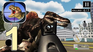 World Deadly Dinosaur Hunter Gameplay Walkthrough Part 1(IOS/Android)
