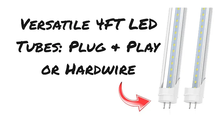 ESLED 4FT LED T8 Type A+B Tube Lights Review