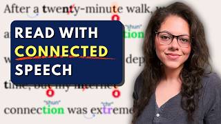 English Reading with Connected Speech 📖 6 Ways Americans Pronounce the Letter T (ADVANCED)