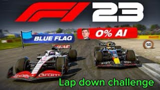 Lap Down Challenge vs 0% Ai | F1 23