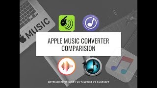 Apple Music Converter Comparison: NoteBurner vs. Sidify vs. Tuneskit vs. Ondesoft [NEW Updated]