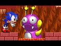 Sonic Scorched Quest - All Bosses (No Damage)