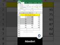Magic in Excel 😱 AutoSum Shortcut You MUST Know | #shorts #coding #tricks #exceltips #excel #tech