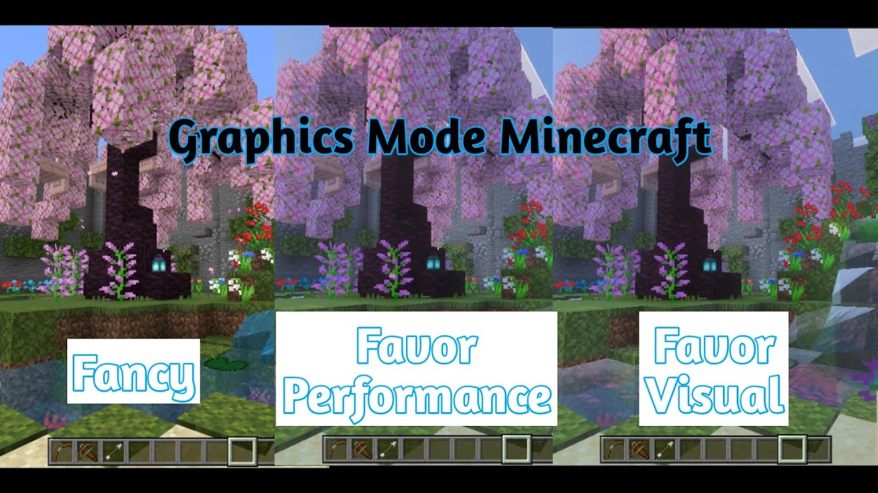 Minecraft Graphics Mode Comparison: Fancy or Vibrant Visual?