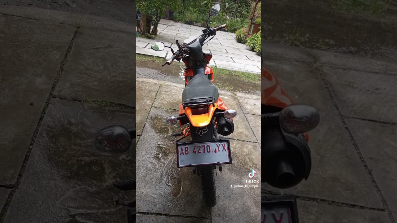 kanzen supermoto120 motor asli indonesia