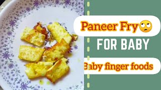 Paneer Recipe for baby ? | Finger Foods ?| Quick snacks recipe | paneer serifaworld babyfood