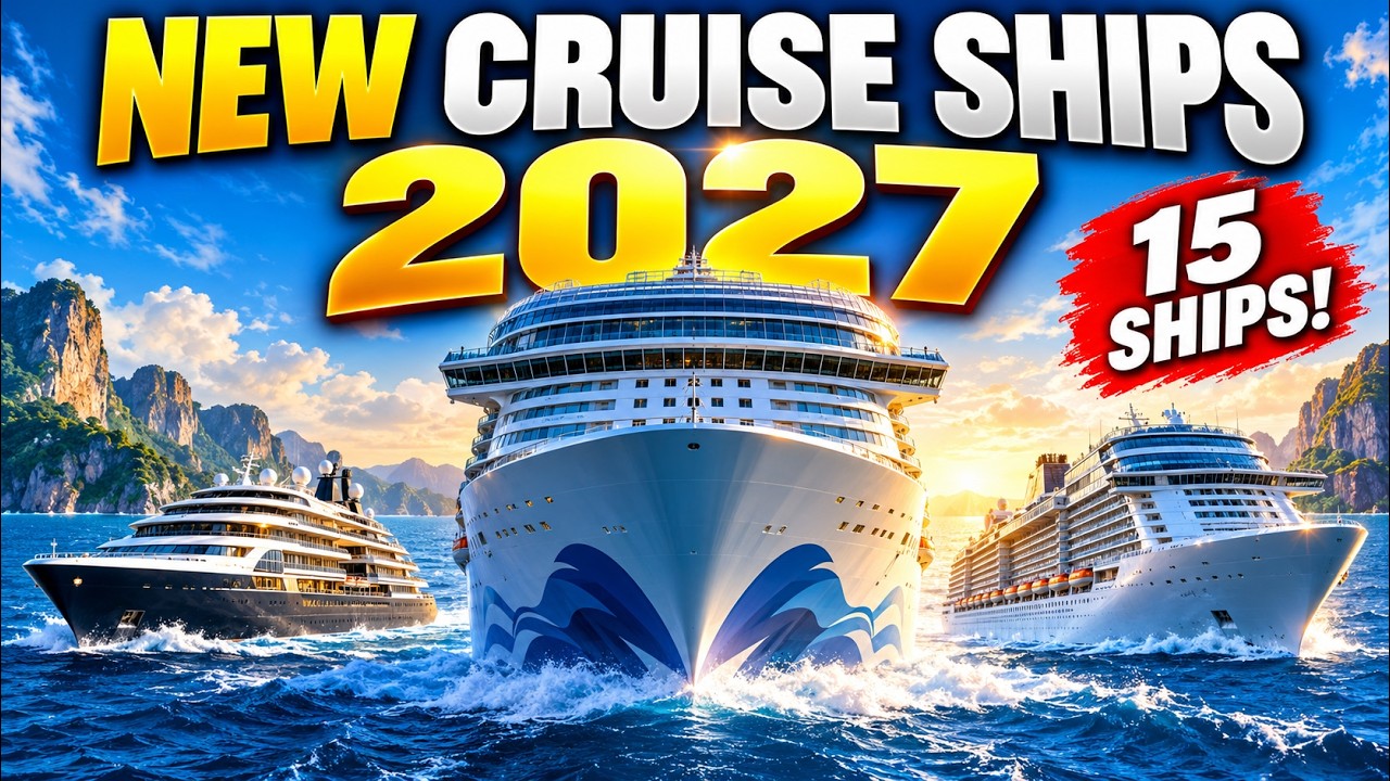 All New Cruise Ships Debuting in 2027 | 15 Ships to Watch
