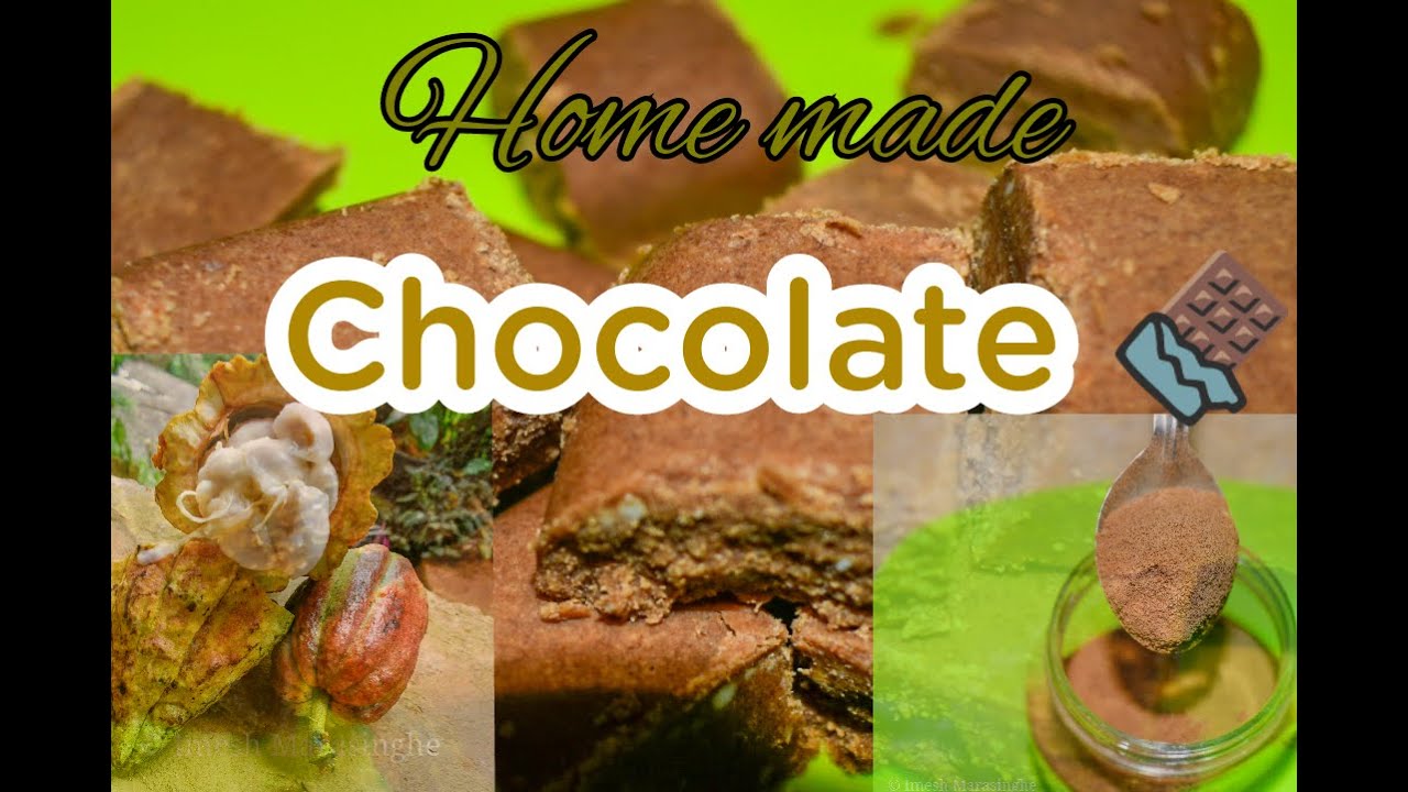 ගෙදර හදපු චොකලට් | Home Made Chocolate  | Food Vlog 3
