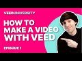 How to make a online intro  veedio for beginners course part 1 