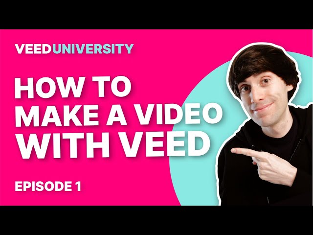 How to Make a Video Online (Intro) | VEED.io for Beginners Course Part 1 🎓 class=