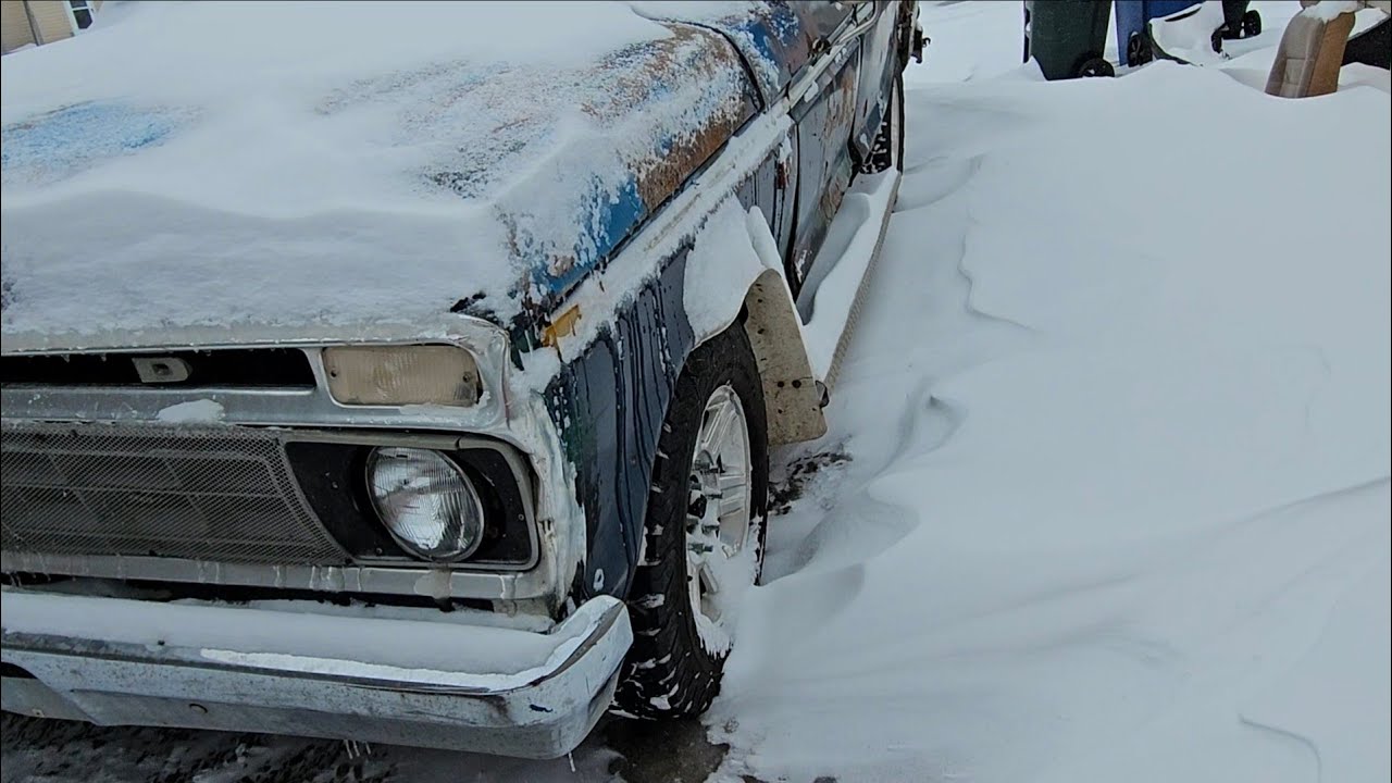 Заведется ли мой Ford F250 1976 года выпуска при температуре -20 градусов после сильной снежной б...