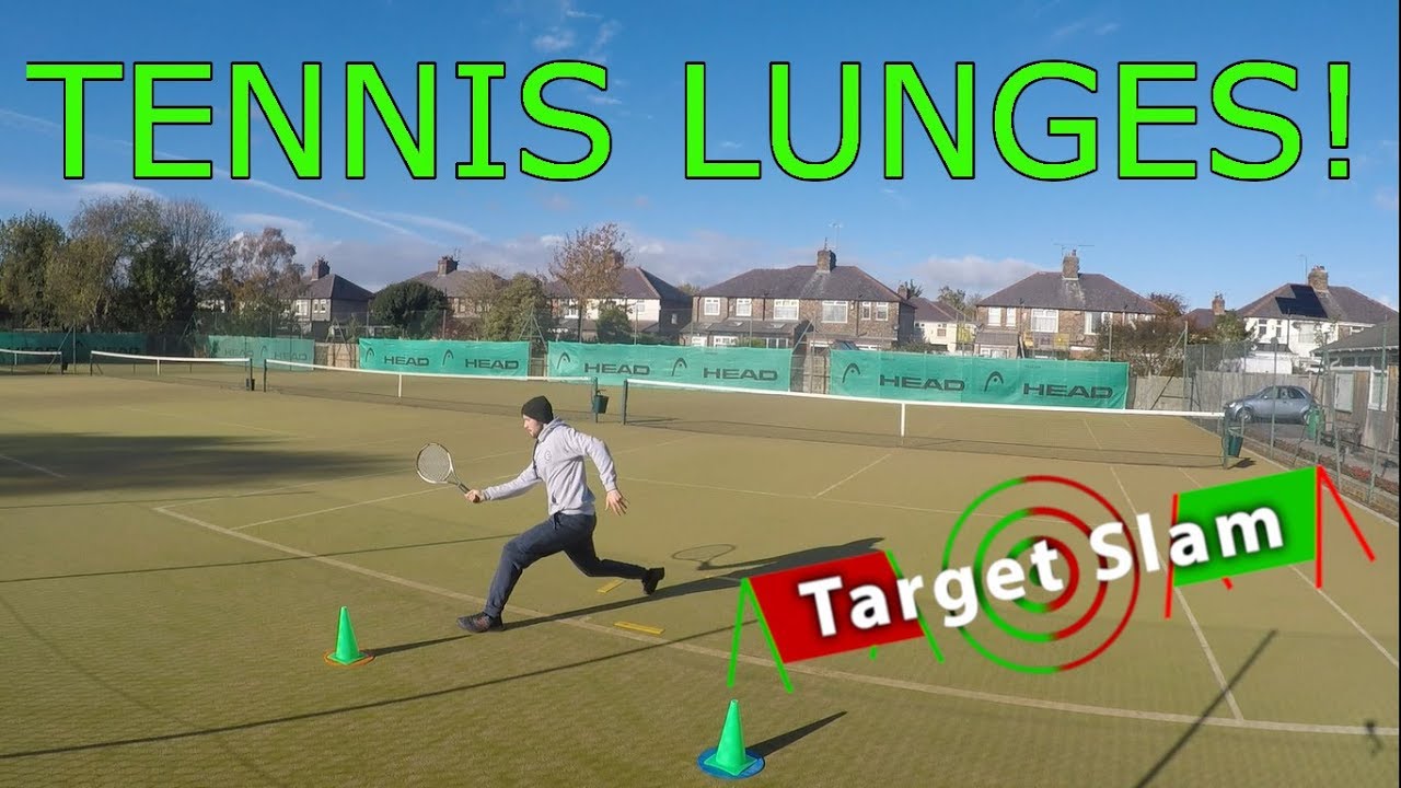 TENNIS LUNGES Tennis Fitness Workout! YouTube
