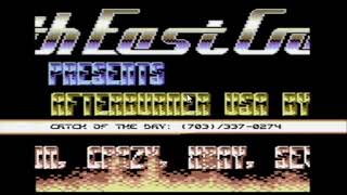 C64 Commodore 64 HTL NEC Afterburner USA Cracktro Crack Intro