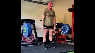 500x3 Beltless Deadlift @ Age 49!