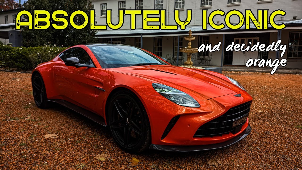 За рулём легендарного автомобиля — Aston Martin Vantage Coupé 2025 года — ПРОВЕРЕНО