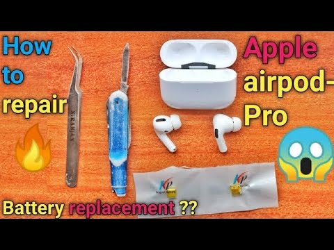 How to repair Apple airpod-Pro        how to replace battery        Clone airpods pro battery           