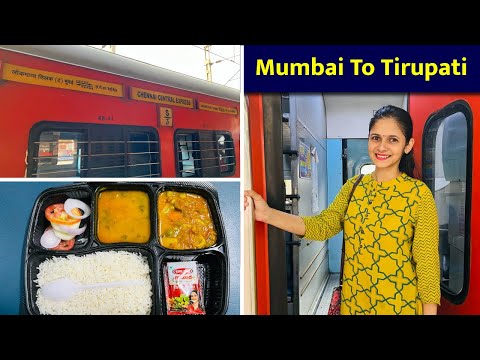 Mumbai To Tirupati By Chennai Superfast Express Train | Renigunta | Travel Vlog | Andhra Pradesh