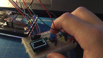 Arduino Pong (using library ssd1306, Eholk sketch)