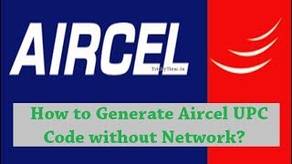 AIRCEL PORT CODE  UPC  GENERATE screenshot 5