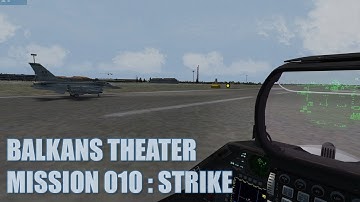 Falcon BMS 4.34 Balkans Campaign STRIKE 20190923