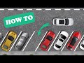 How to angle reverse parking diagonal parking step by step guide  parking tips