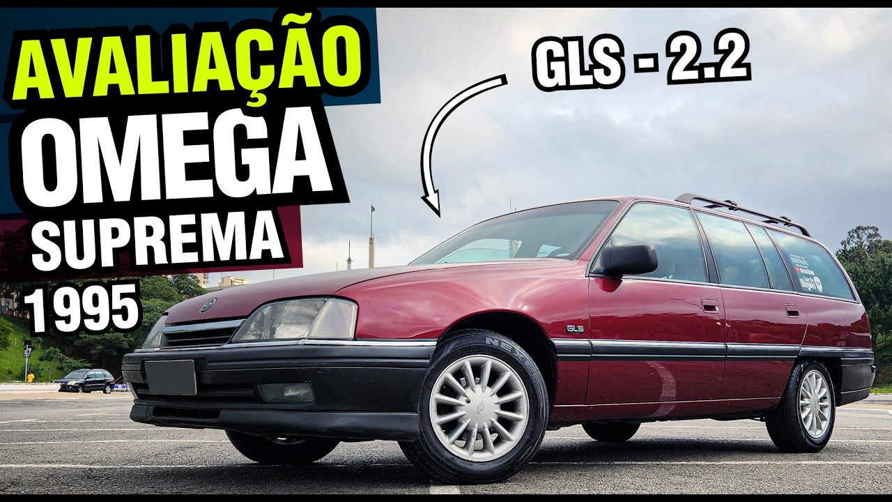 Avaliação Chevrolet Omega Suprema - O melhor carro da Chevrolet nos anos 90