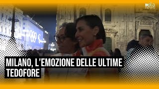 Milano, l'emozione delle ultime tedofore. Schiavone: \