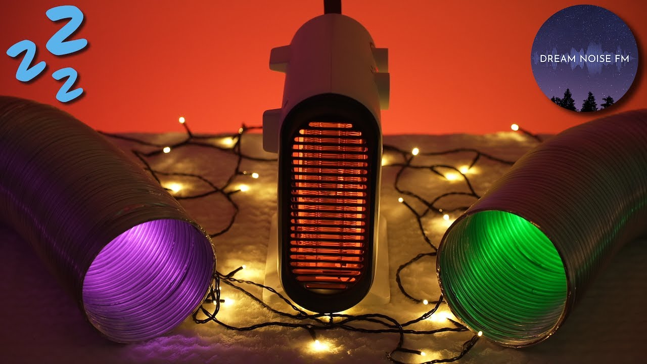 10 Hours Of Soft Fan Heater White Noise with Deep Pipe Drone For Sleeping