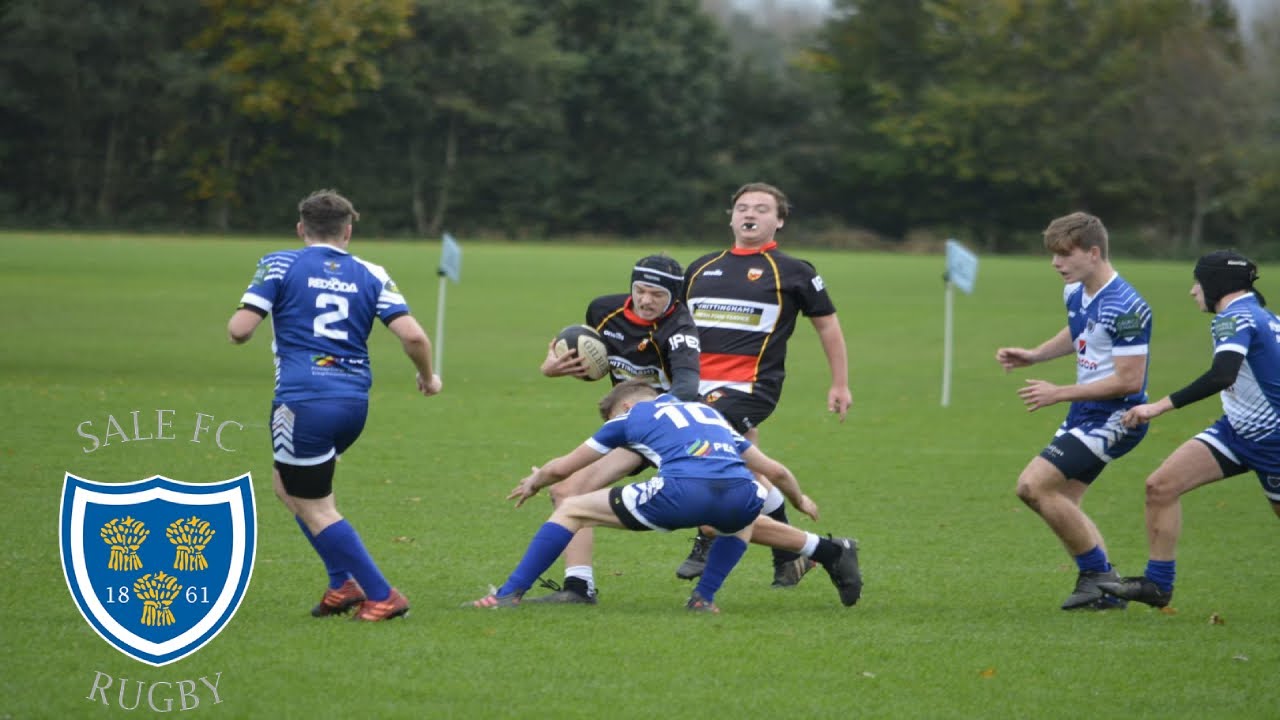SaleFC Rugby Colts VS Crewe & Nantwich RUFC Colts PART 2 YouTube