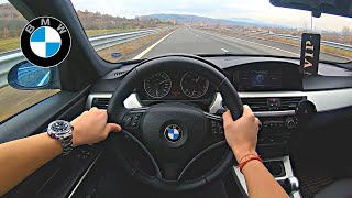 BMW 320d E90 163HP | POV Test Drive (60FPS)