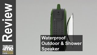 Victsing Wireless Bluetooth 3.0 Waterproof Outdoor & Shower Speaker
