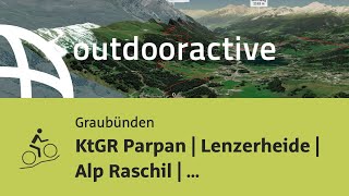 Mountainbike-tour in Graubünden: KtGR Parpan | Lenzerheide | Alp Raschil | Rhäzuns