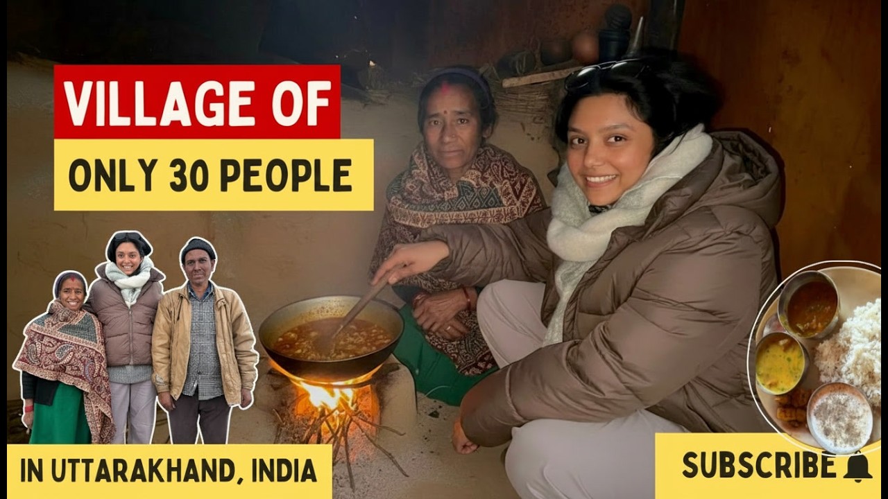 DISCOVERED a Tiny Village of 30 People in Uttarakhand !! 😱 || 2026 first impromptu trip!!