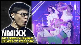 NMIXX(엔믹스) Stage Cam @ 2024 SUNGKYUNKWAN UNIVERSITY Reaction