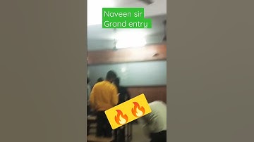 Naveen sir grand entry 🔥 in classroom 😍in kakadeo kanpur 🔥🔥