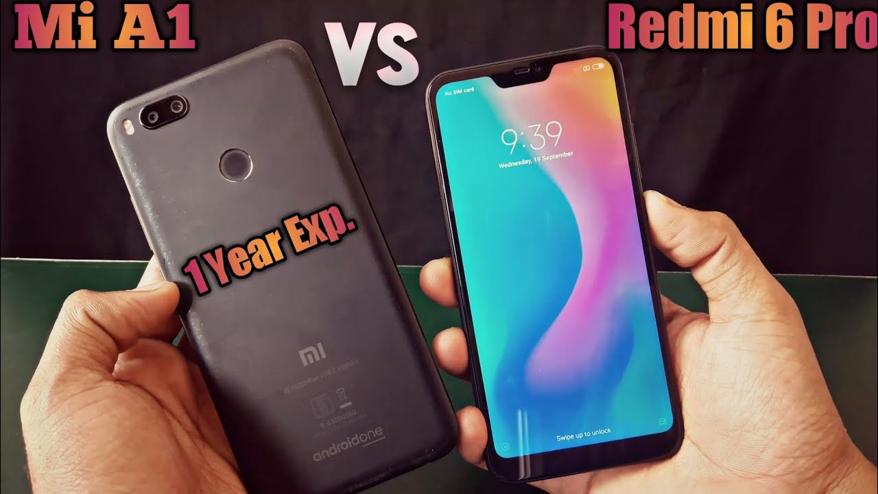 Redmi 6 Pro Vs