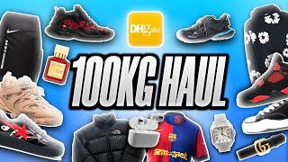 HUGE 100KG DHGATE QUALITY HAUL (Shoes, Clothes, Watches, More!)