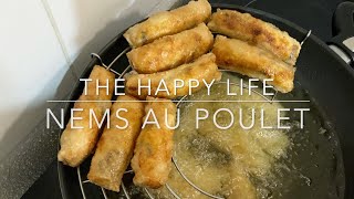 Nems au poulet - The Happy Life
