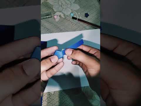 Diy paper star✨#shorts #SAcraftingworld 😁✨