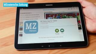 Tutorial: Download und Installation der MZ News-App für Android-Tablet screenshot 2