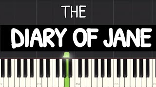 Breaking Benjamin - The Diary Of Jane BEGINNER Piano Tutorial