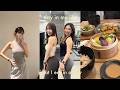 食べすぎても太らないためにやっていること🥗ジムで合トレしてゴルフ練習🏋️夏まで体型キープ中🤍