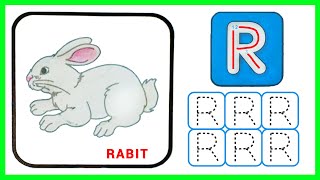 Tracing | Tracing Letter R | Tracing Letters For Kids | Practice Writing Letter R