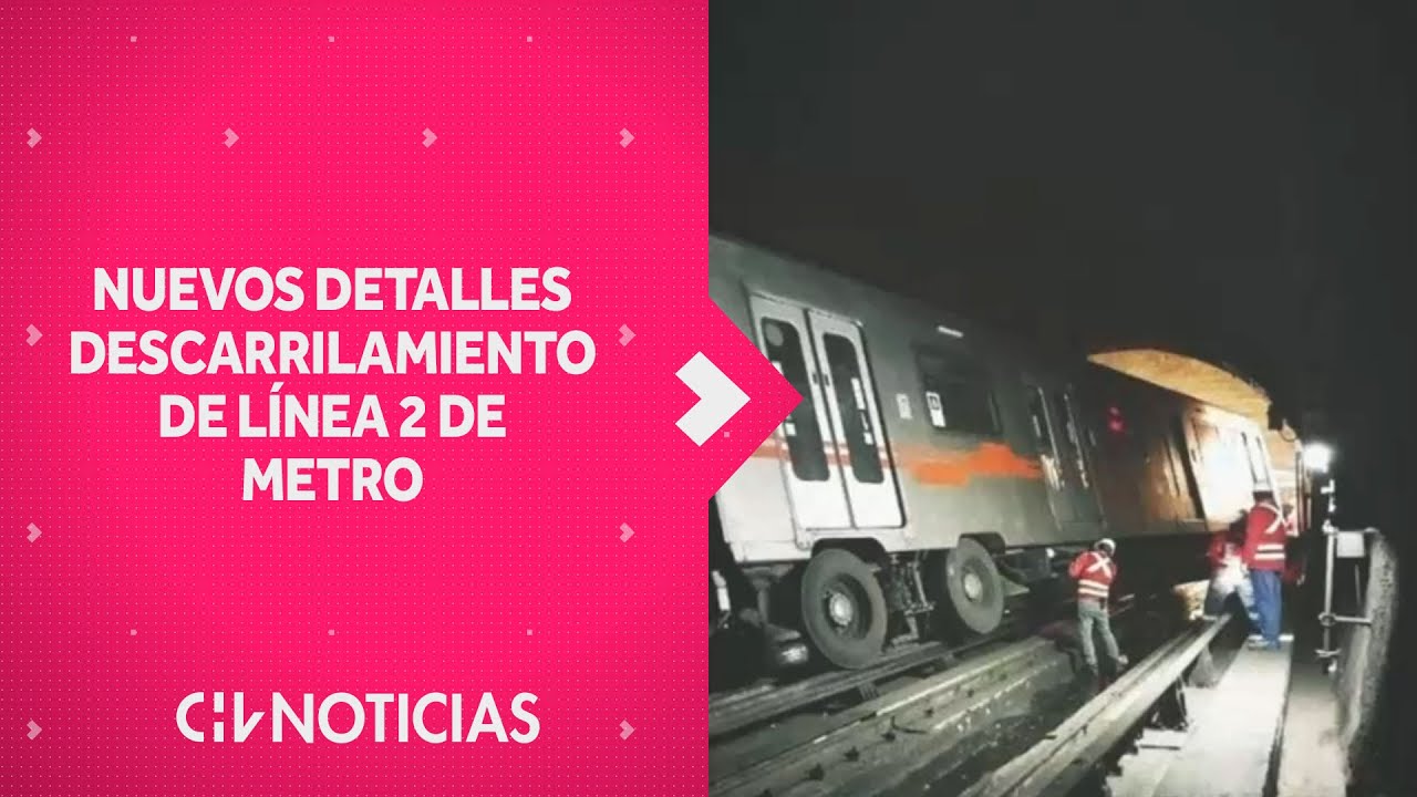 REVELAN IMÁGENES del descarrilamiento del Metro: 5 estaciones de Línea 2 siguen cerradas