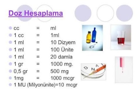 İlaç doz hesaplamada nelere dikkat etmeliyiz 112 att gÜnlÜĞÜ youtube doz