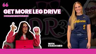 Softball Pitching Leg Drive: Hip Hinge Drill for More Power & Explosiveness