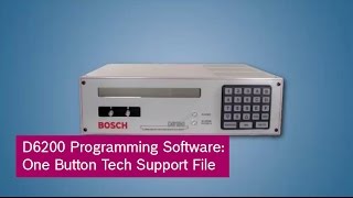D6200 Programming Software: One Button Tech Support File screenshot 4